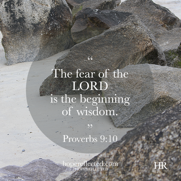 the fear of the Lord