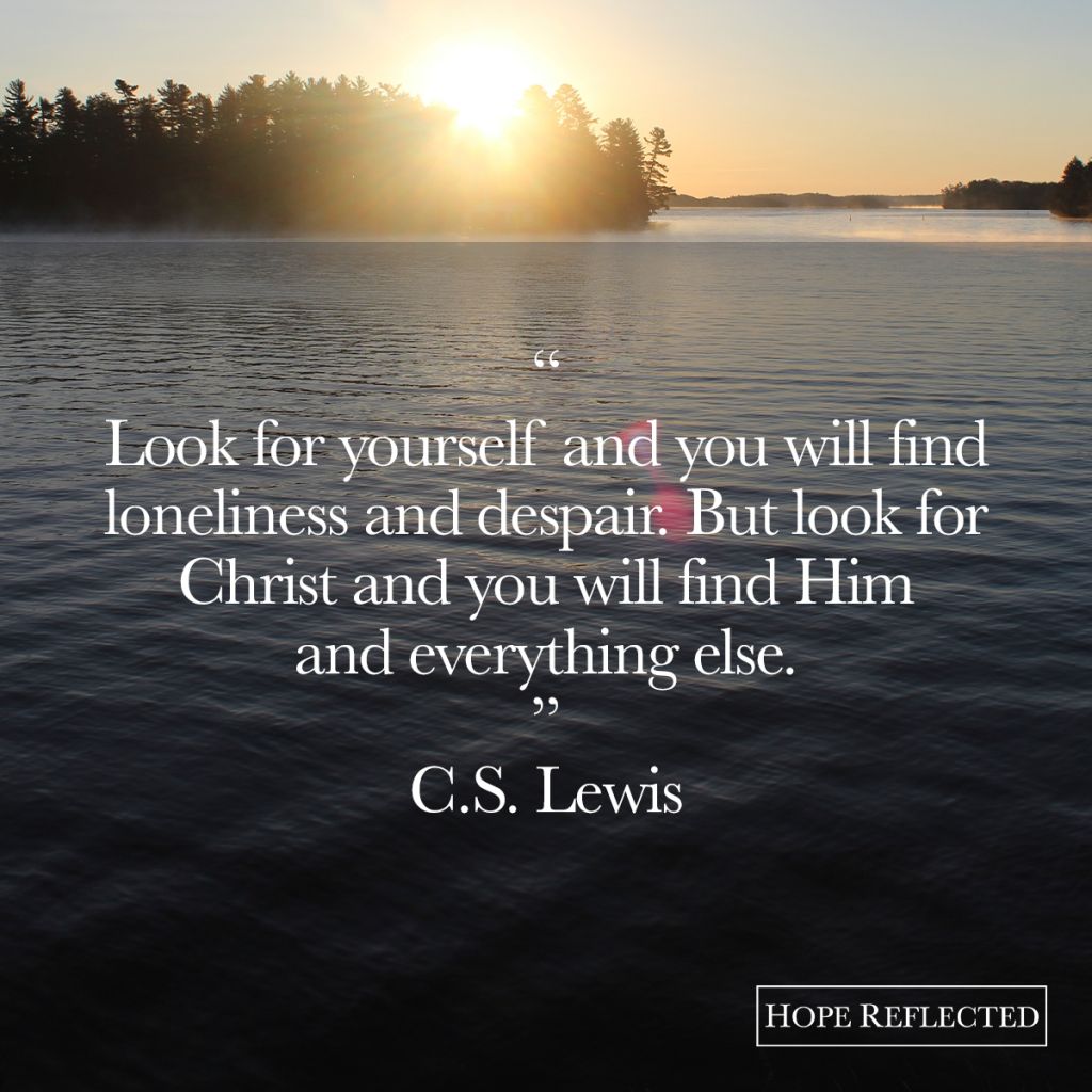 loneliness quote c.s. lewis