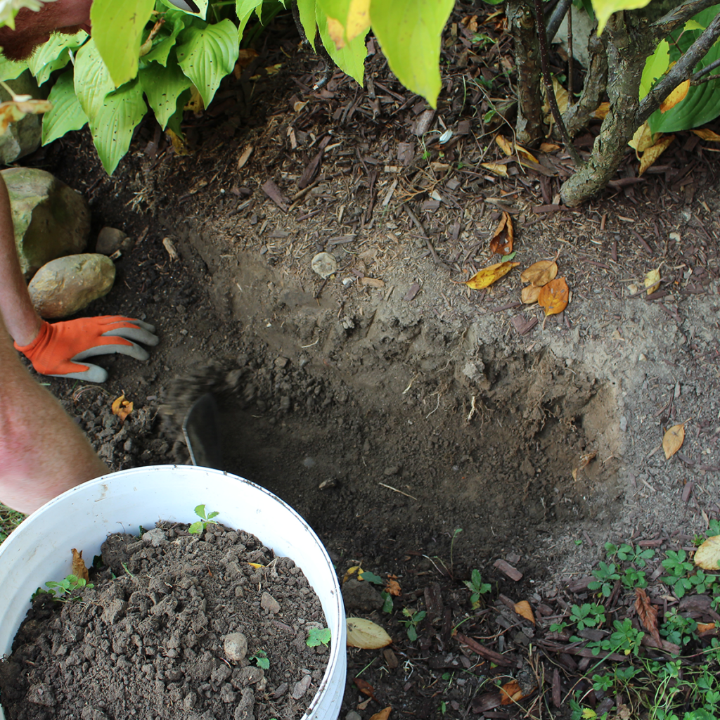 Our latest garden stone border is on the blog! | See more at hopereflected.com